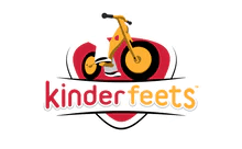 the logo for kinderfeets