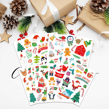 113pcs Christmas Decorative Stickers - Personalised Your Gift
