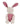 100% Organic Baby Bunny Plush Toy with Muslin Body 30cm - Taylorson