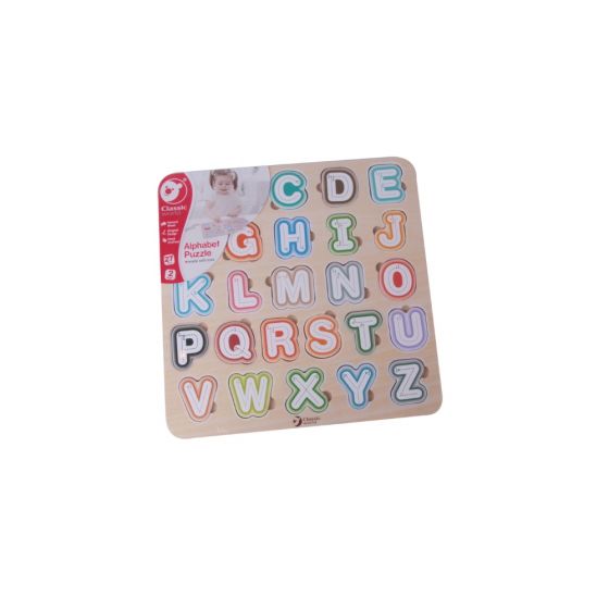 Classic World Wooden Alphabet Puzzle