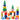 38pcs Wooden Stacking Stone Building Blocks with Storage Bag - Taylorson