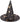 Halloween Witch Hat Costume Cosplay Party Hat - Black | Blue