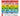 LEGO: Minifigure Rainbow 1000 Piece Jigsaw Puzzle - Taylorson