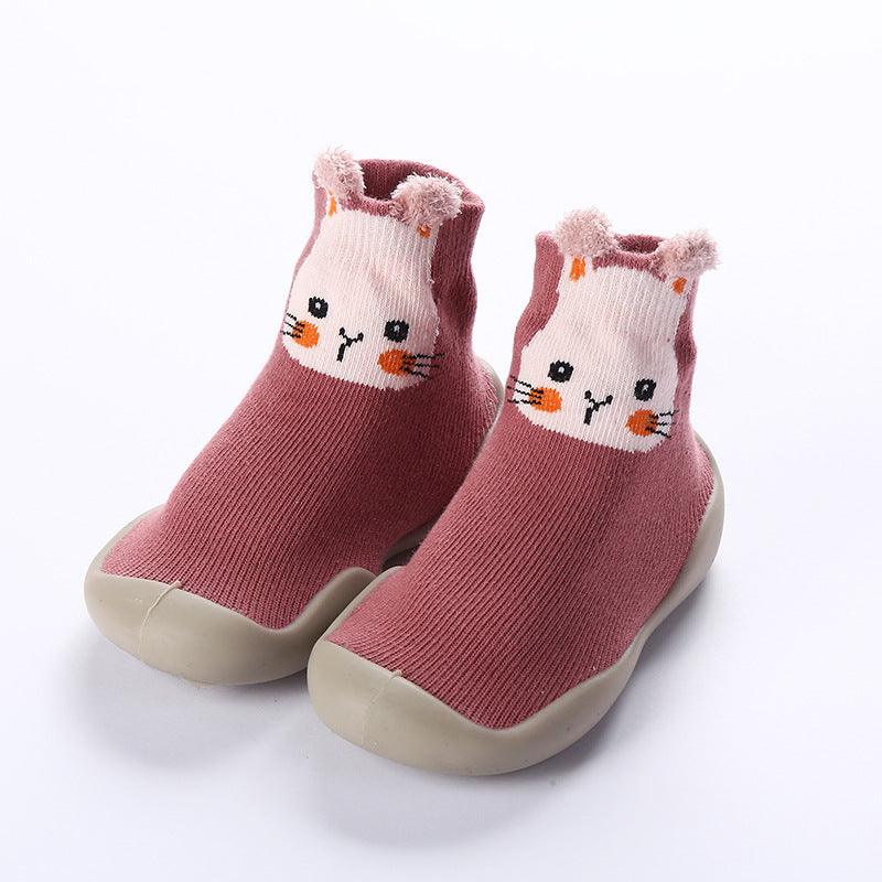 Anti-Skid Baby/Toddler Shoes Socks - Bunny (6-36 months) - Taylorson
