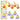 Easter Bunny Puzzle Stickers Set - 6 Sheets of Colorful Bunny Designs for Crafts & Decor