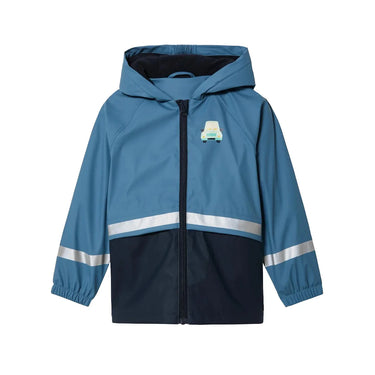 Fleece Lined Car Kids Rain Jacket