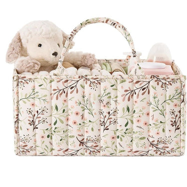 Grab and Go Nappy Organizer Caddy Bag - Floral Prints