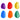 6pcs Textured Sensory Fidget Stones with Storage Case (3 years+)