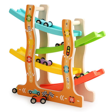 4 Level Car Ramp Race Track - Toy Car Ramp Race (3 years+)