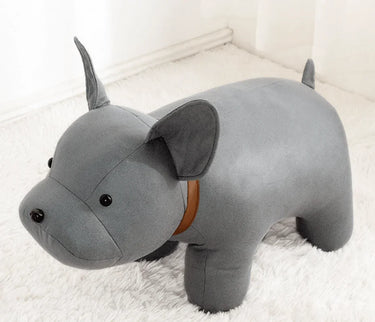 animal-design-kids-stool-or-ottoman-with-non-slip-wooden-leg-dog-bull-elephant-9 - Taylorson