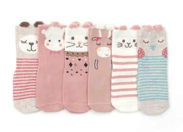 anti-slip-pop-up-ears-animal-socks-6-pairs-set-1-3-years--7 - Taylorson