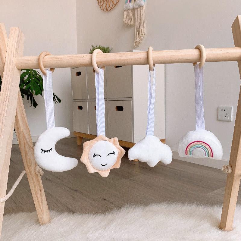 Baby Play Gym Hanging Accessories | Hanging Toy Set (4 pack) - Taylorson