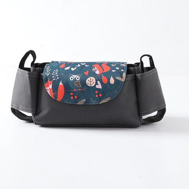 baby-stroller-bag-and-organiser-with-cup-holders-owl-1 - Taylorson