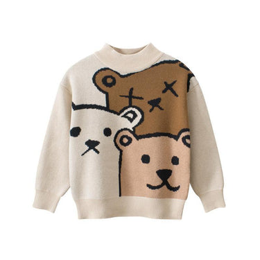 bear-friends-kids-knitted-jumper-warm-cotton-sweater-2-10-years--6 - Taylorson