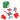 clixo-itsy-pack-flamingoturquoise-18pcs-1 - Taylorson