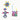 Clixo Rainbow Pack 42 pcs - Taylorson