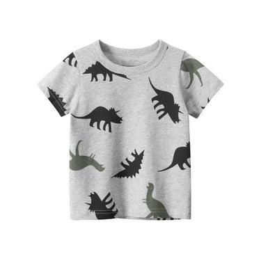 dinosaur-in-grey-kids-t-shirt-100percent-cotton-1-6-years--1 - Taylorson