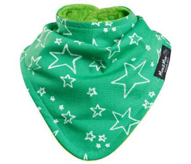 fashion-bandana-baby-wonder-bib-4-36-months-green-starslime-3 - Taylorson