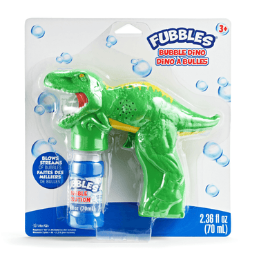 Fubbles Animal Bubbles Gun - Dinosaur, Shark, Unicorn - Taylorson