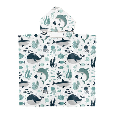 kids-hooded-towel-whale-dolphin-and-ocean-animals-75x65cm--5 - Taylorson