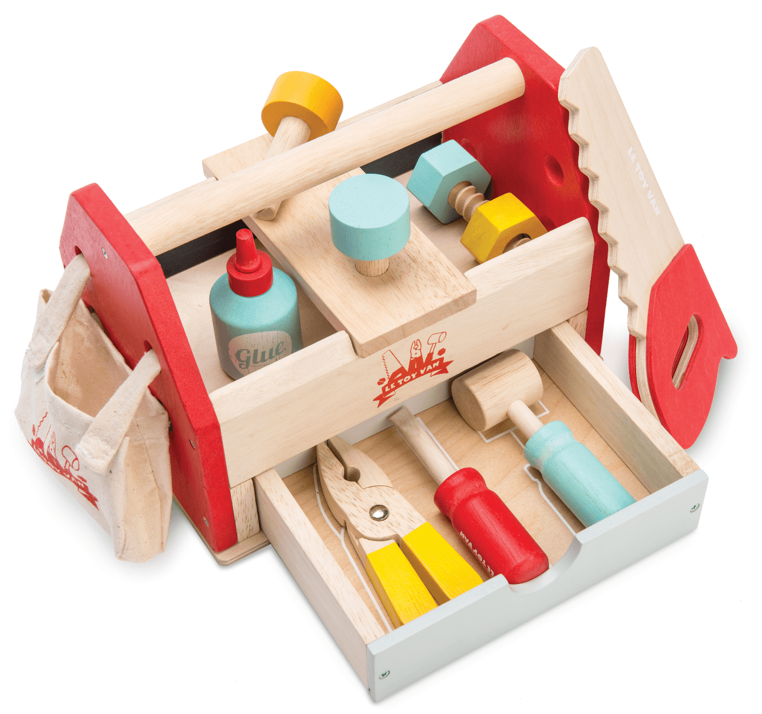Le Toy Van Busy Builder Wooden Tool Box - Taylorson