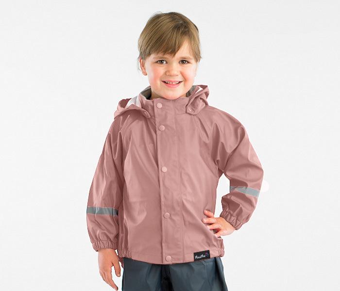 Mum 2 Mum Rainwear Jackets - Dusty Pink (1-4 years) SALE - Taylorson