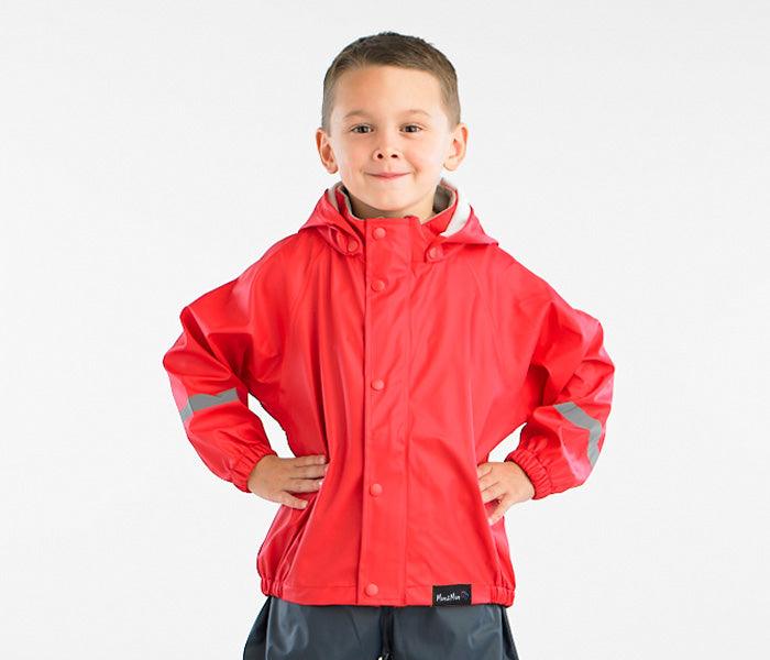 Mum 2 Mum Rainwear Jackets - Red (12 months - 6 years) - Taylorson