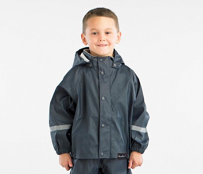 Mum2Mum Rainwear Jackets - Navy (12 months - 10 years) - Taylorson