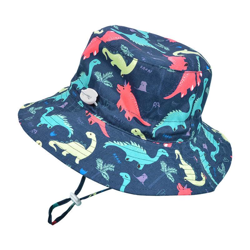 Quick Drying Kids Sun Hat | Bucket Hat - Happy Dino (1- 5 years) - Taylorson