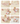 Large Capacity Foldable Reusable Shopper Bag | Grocery Bag - Floral | Alphabet