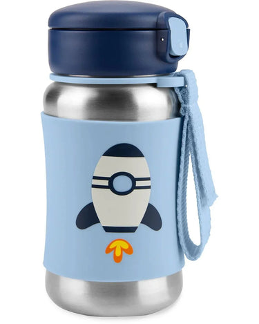 skip-hop-spark-styles-stainless-steel-straw-bottle-rocket-1 - Taylorson