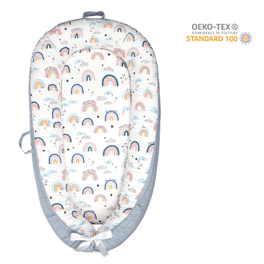 Taylorson Baby Sleeping Pod (90cm x 50cm) - Rainbow - Taylorson
