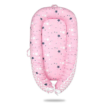 taylorson-baby-sleeping-pod-90cm-x-50cm-stars-in-pink-2 - Taylorson
