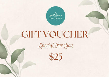 Taylorson Club Gift Voucher - $25, $50, $100 - Taylorson