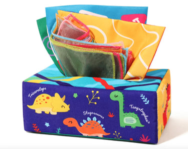 tissue-box-sensory-silk-scarves-and-crinkle-paper-early-learning-toy-1 - Taylorson