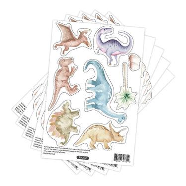 watercolor-dinosaurs-wall-decals-or-kids-room-wall-stickers-40pcs-3 - Taylorson