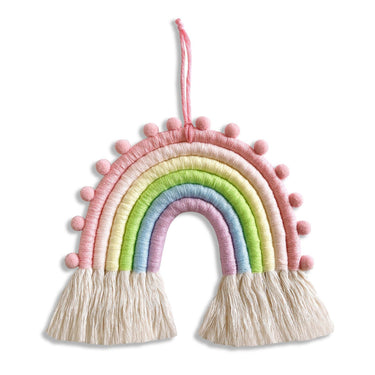 woven-rainbow-macrame-tapestry-wall-hanging-decoration-22x28cm-2 - Taylorson