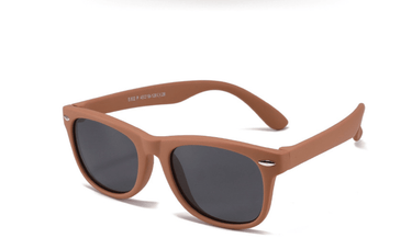 Classic Kids Sunglasses - Earth Brown (3-12 years) with Hard Case - Taylorson
