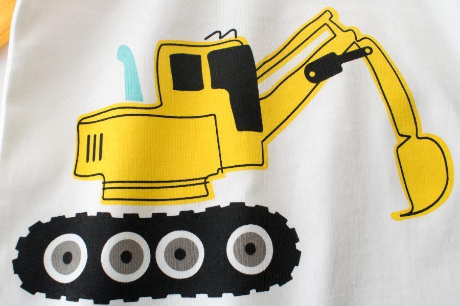 Excavator Kids Long Sleeve T-Shirt (2 - 6 years) - Taylorson
