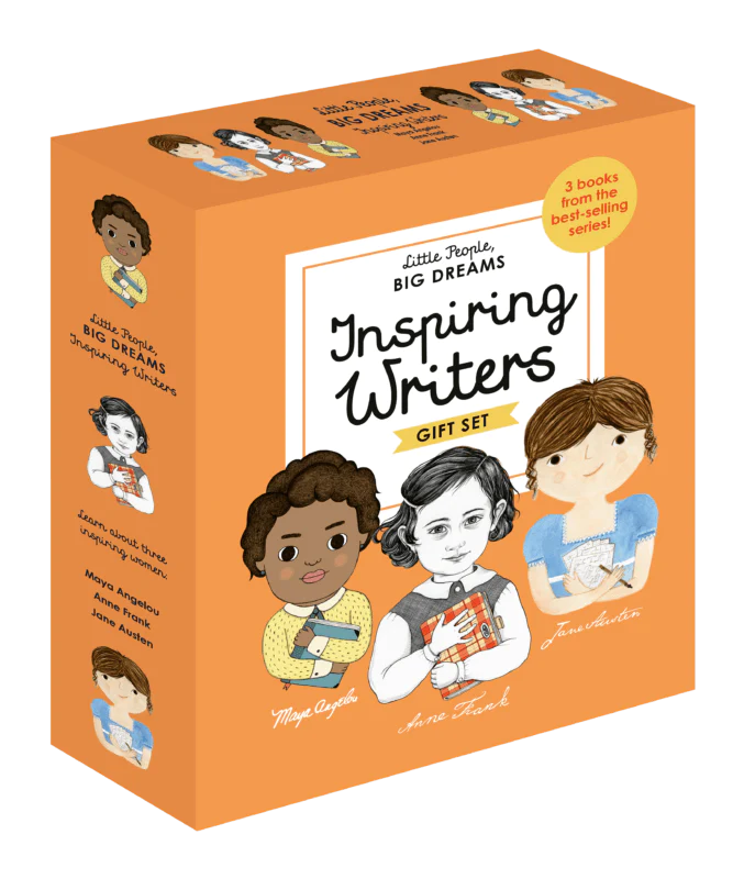 Inspiring Writers Gift Set (Little People Big Dreams Box Set) - Taylorson