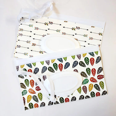 leaf-and-arrow-reusable-wet-wipes-pouch-portable-and-convenient-2-pack--1 - Taylorson