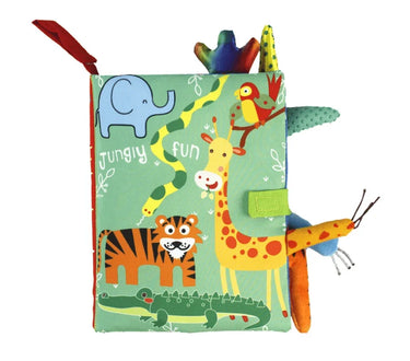 my-baby-first-year-3d-animal-soft-cloth-crinkle-book-jungle - Taylorson