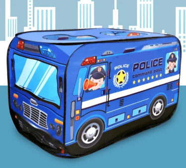 portable-kids-indoor-play-tent-playhouse-police-car-1 - Taylorson