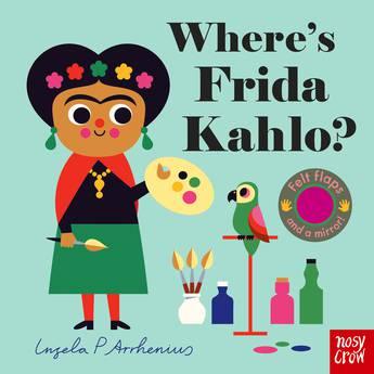Where's Frida Kahlo? Felt Flaps Book - Taylorson