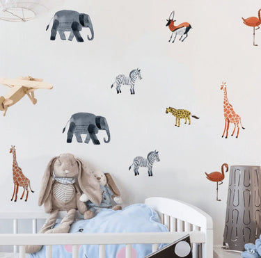 wild-animals-wall-decals-24pcs-1 - Taylorson