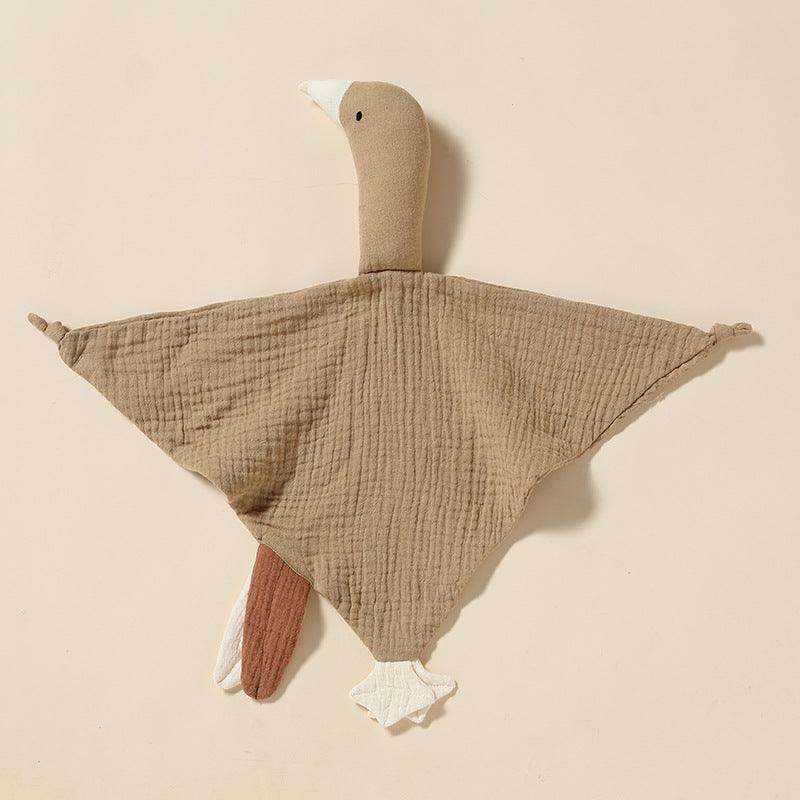 100% Muslin Cotton Baby Comforter - Goose (45x60cm) - Taylorson