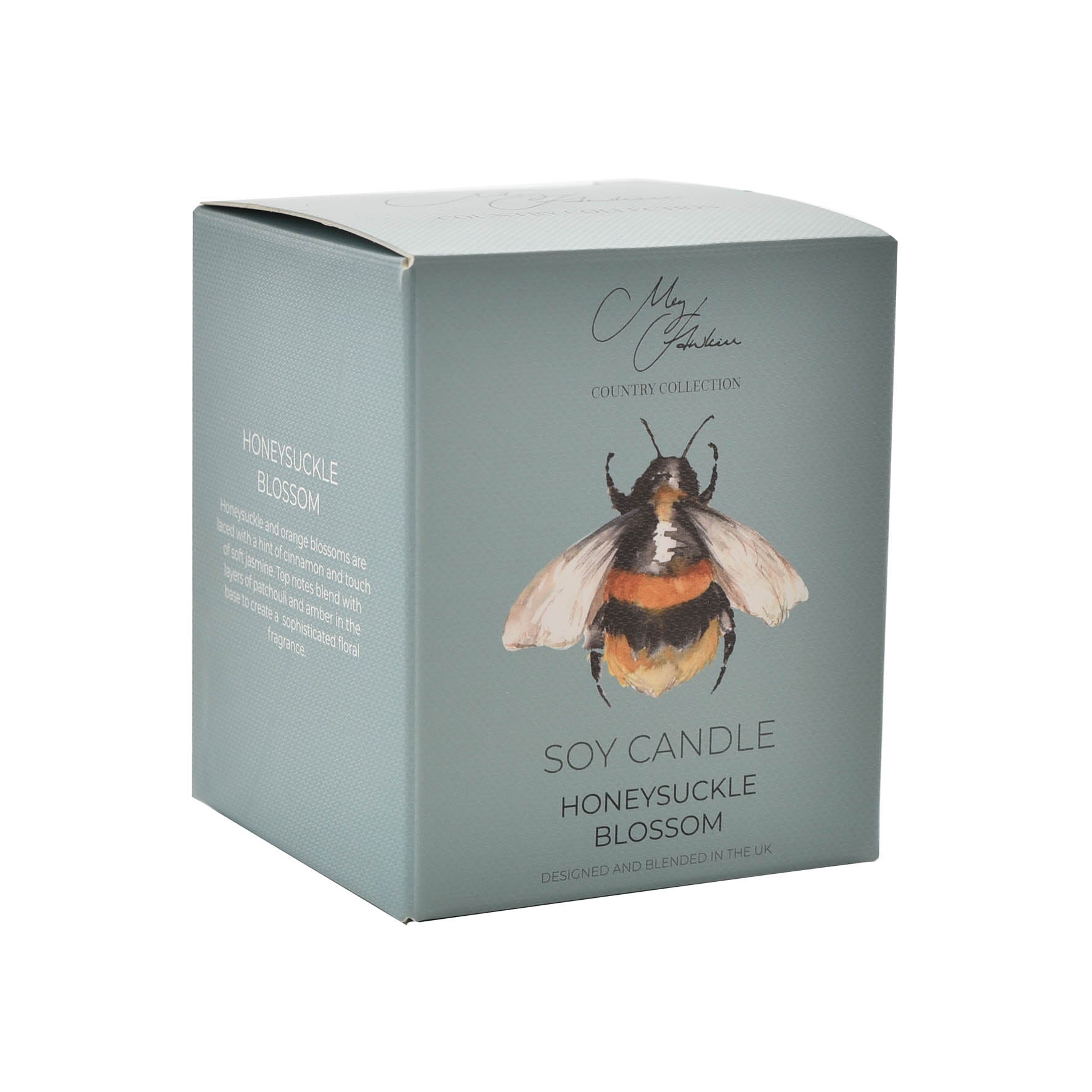 Meg Hawkins Soy Wax Candle – Honeysuckle Blossom