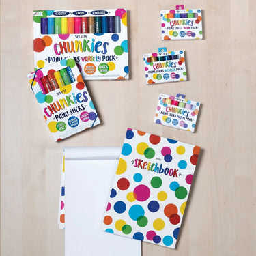 Ooly Chunkies Paint Sticks - Set of 12 (3 years+)