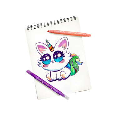 Switch-eroo!: Sparkle Glittery Colour-Changing Markers - Set of 12 (3 years+)