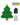 Christmas Tree Double-Sided Push & Peel Quiet Sensory Activity Board (3 years+)